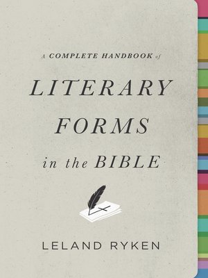 cover image of A Complete Handbook of Literary Forms in the Bible